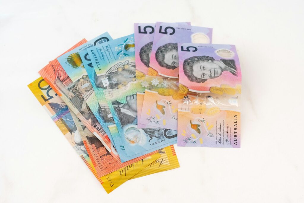 assorted-denomination banknote collection